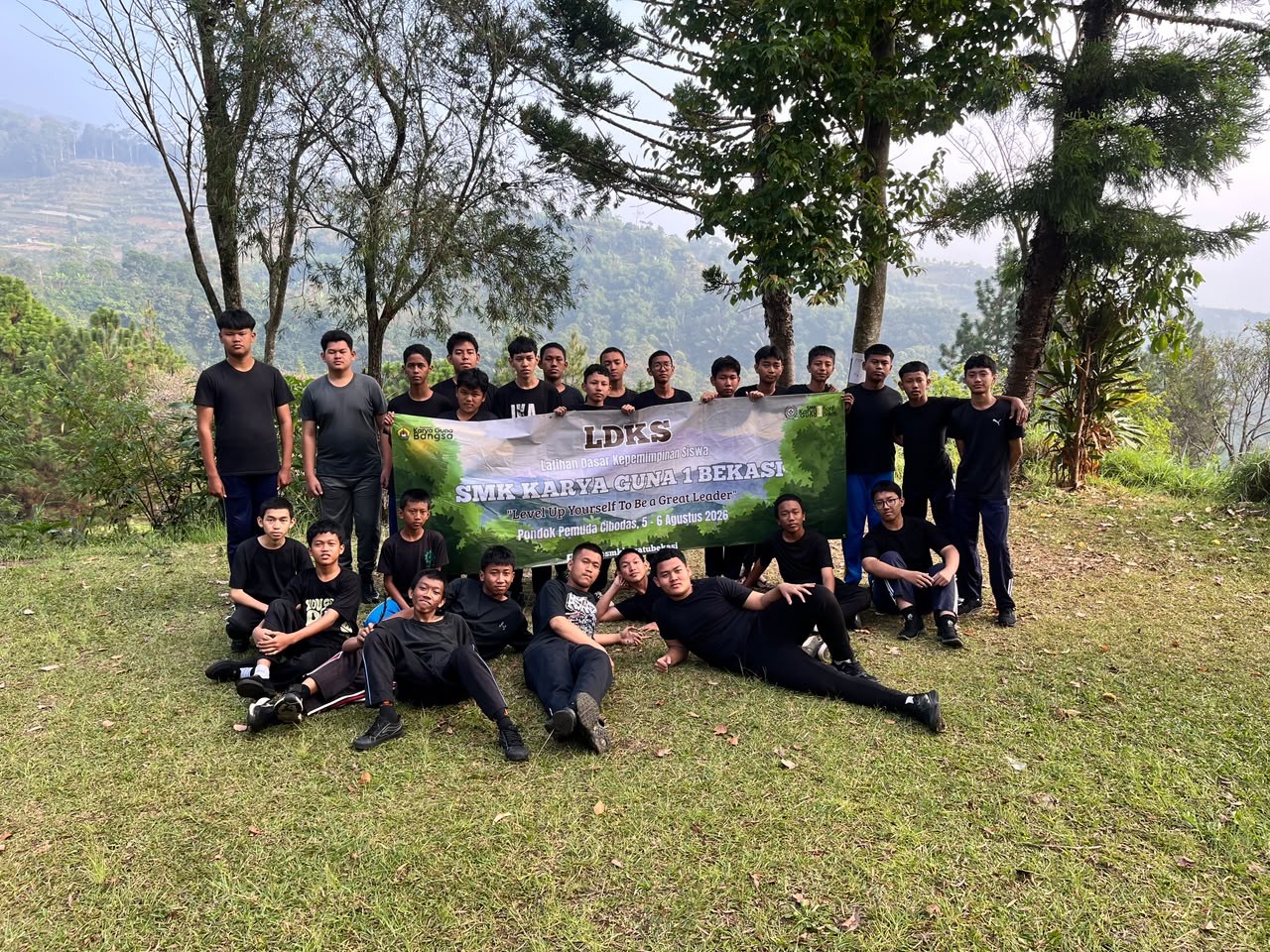 LDKS di alam terbuka Pondok Pemuda Cibodas